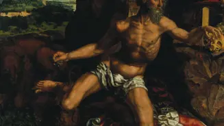 an Sanders van Hemessen, São Jerónimo, óleo sobre madeira, 1531